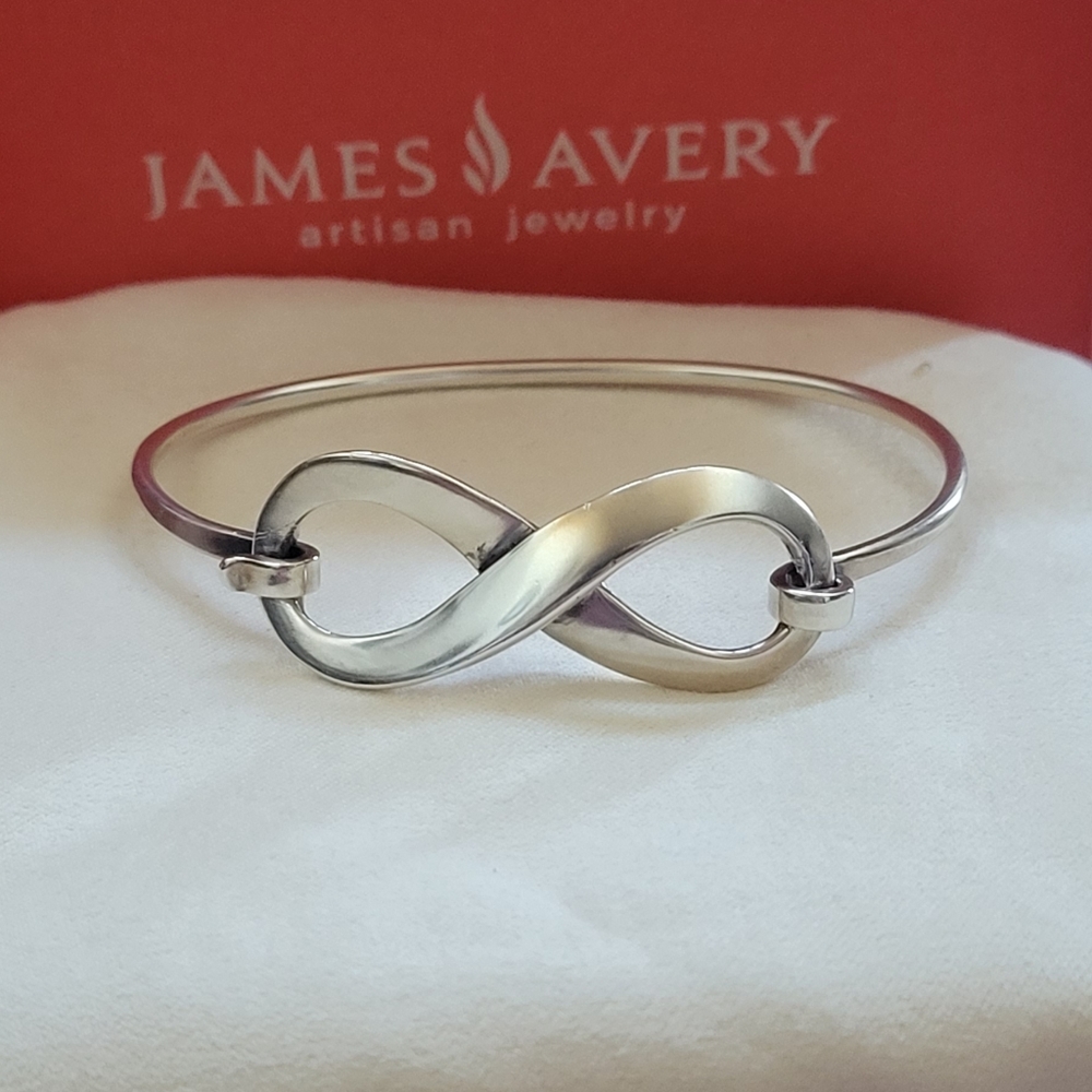 James Avery ☆ RETIRED ☆ Bold Infinity Hook-On Bracelet ☆ EUC